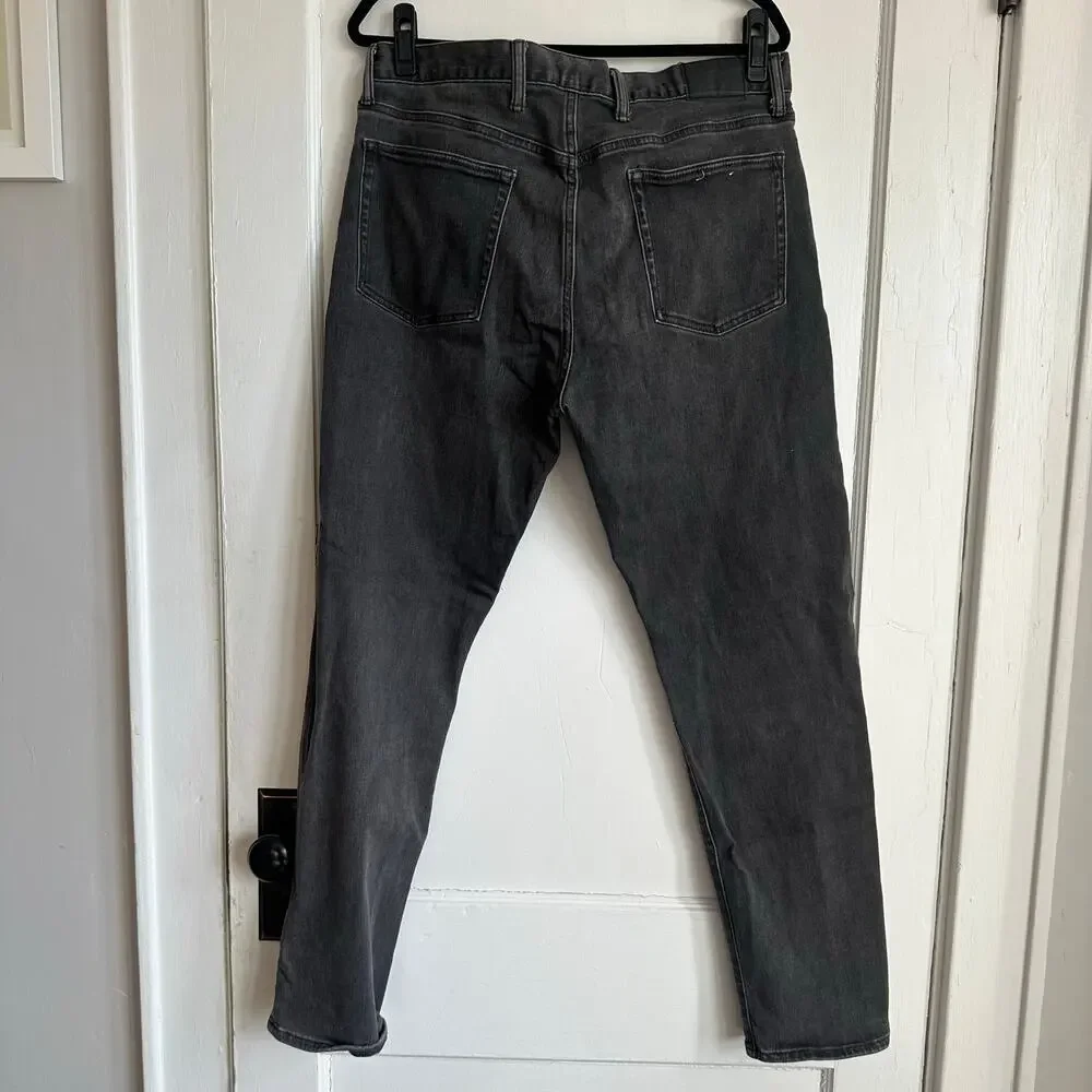 Gap Men’s Slim Soft Denim Jeans 36x32 Silver Gray - Picture 5 of 14
